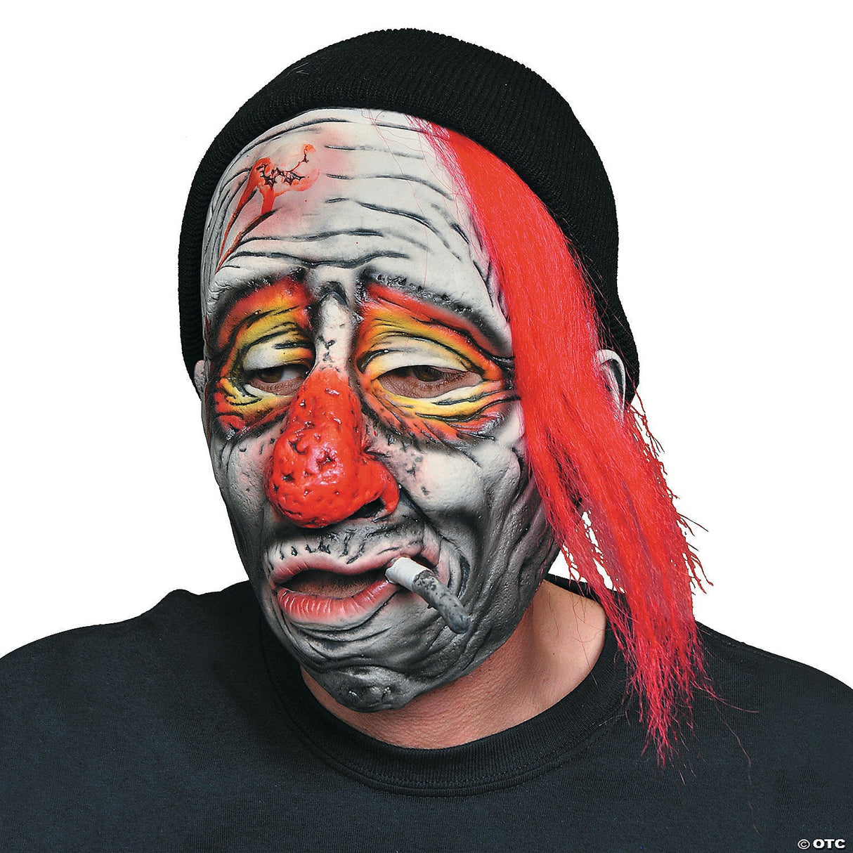 Adult's Whiskey The Clown Mask - Creepy Circus Halloween Costume Prop