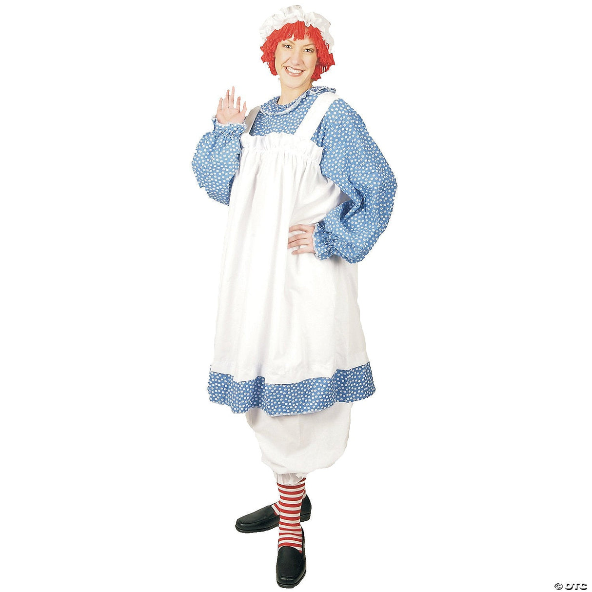 Women’s Raggedy Ann Costume – Vintage Doll Halloween Dress Cosplay