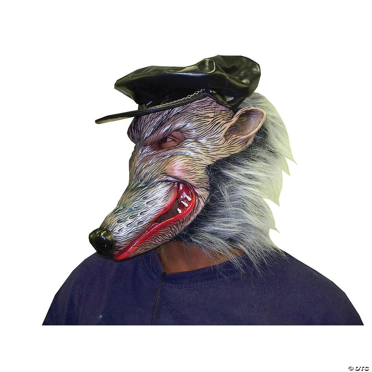 Adult's Halloween Dirty Rat Mask - Funny Animal Halloween Costume Accessory Prop