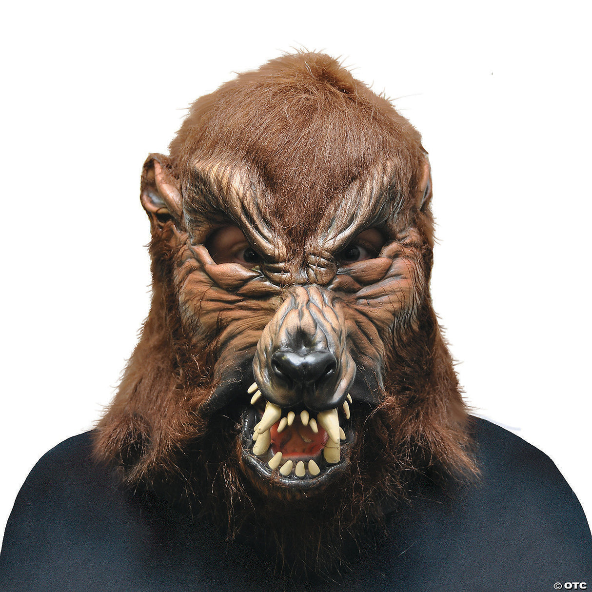 Latex Adult's Howl O Ween Werewolf Mask - Animal Horror Halloween Costume Prop
