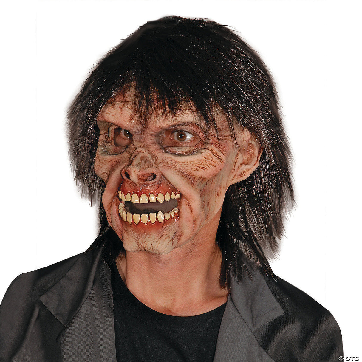Mr Living Dead Zombie Latex Mask Adult Scary Halloween Cosplay Costume Prop
