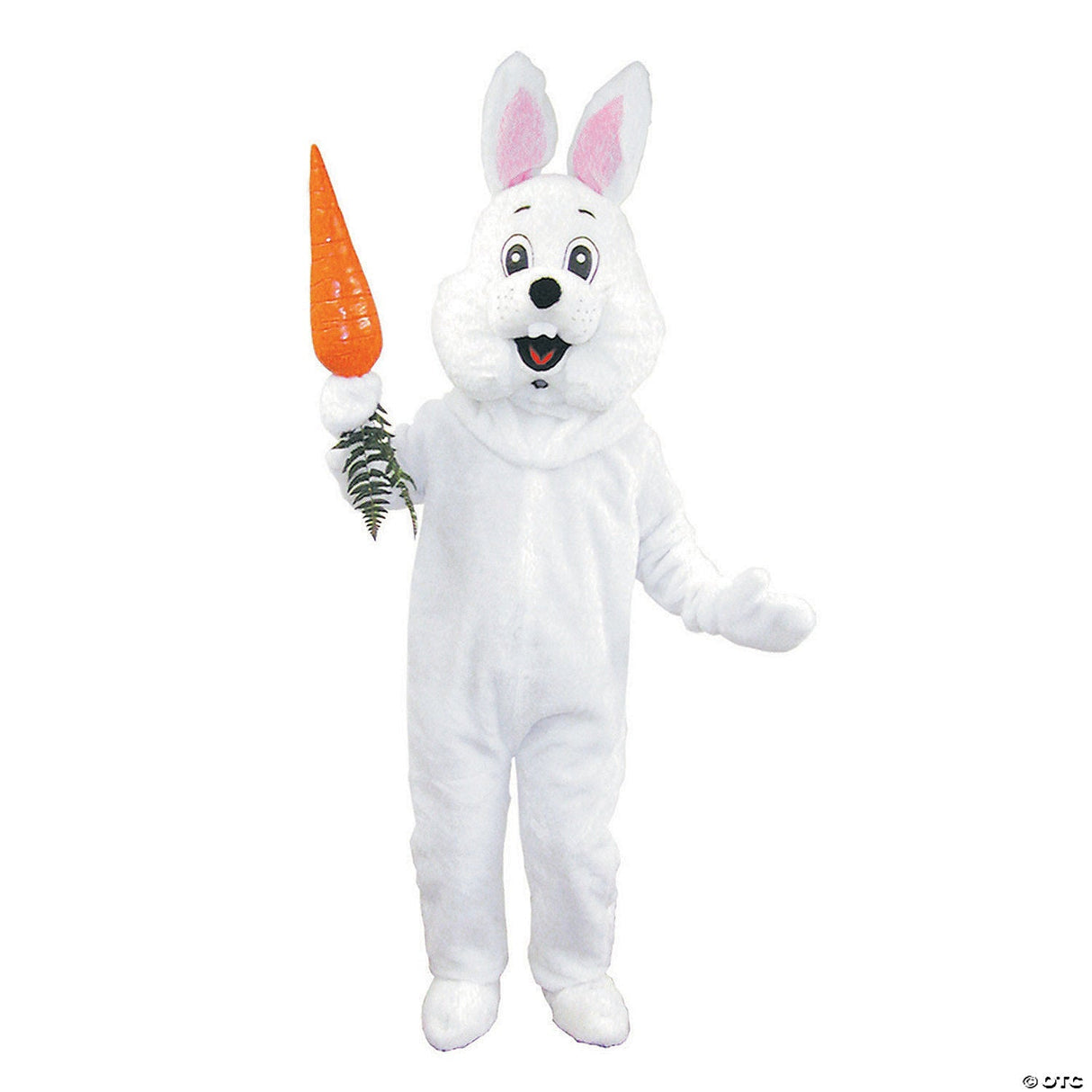 Deluxe Adult Bunny Mascot Costume – Easter Halloween Party Cosplay Outfit