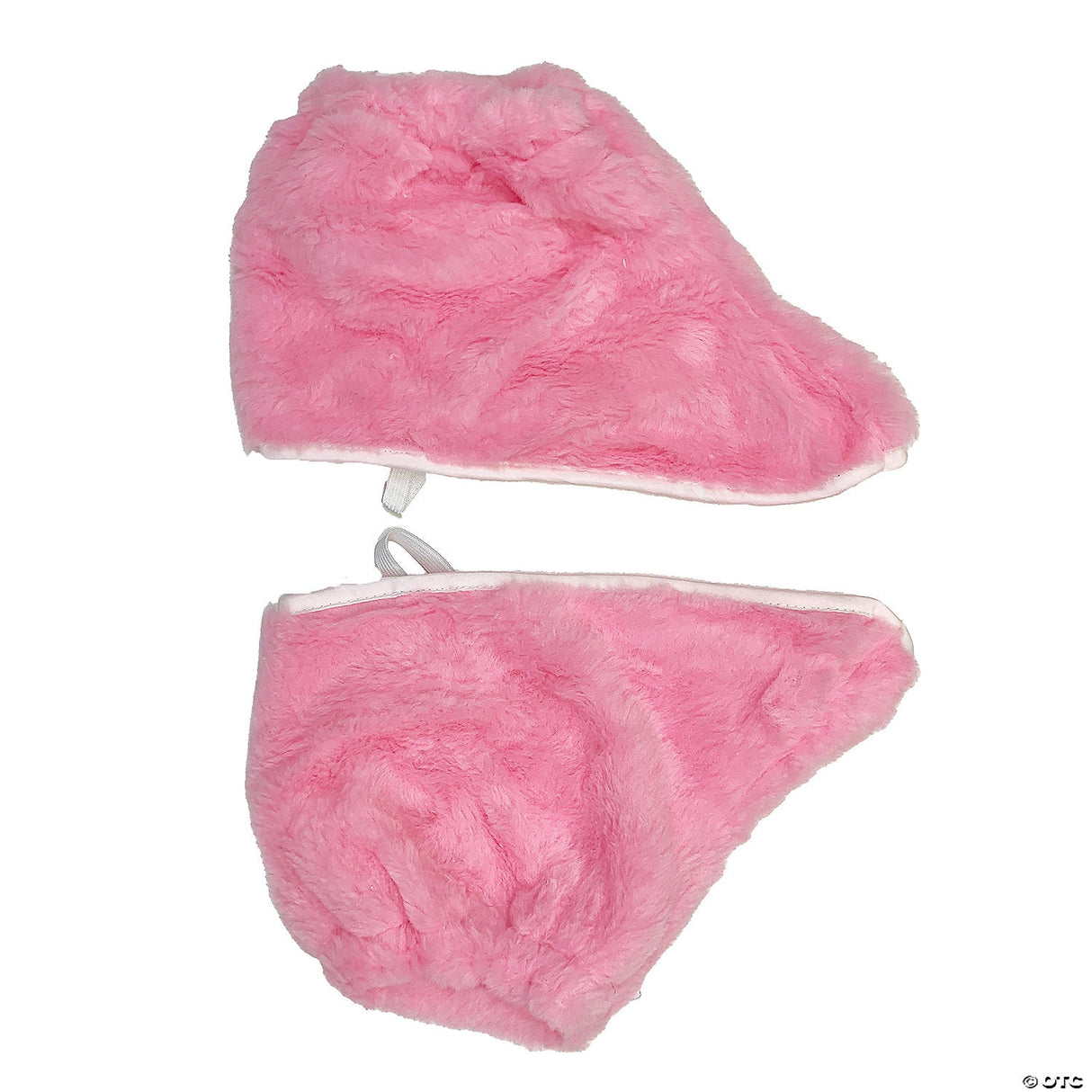 ADLT BUNNY HOOD-PINK