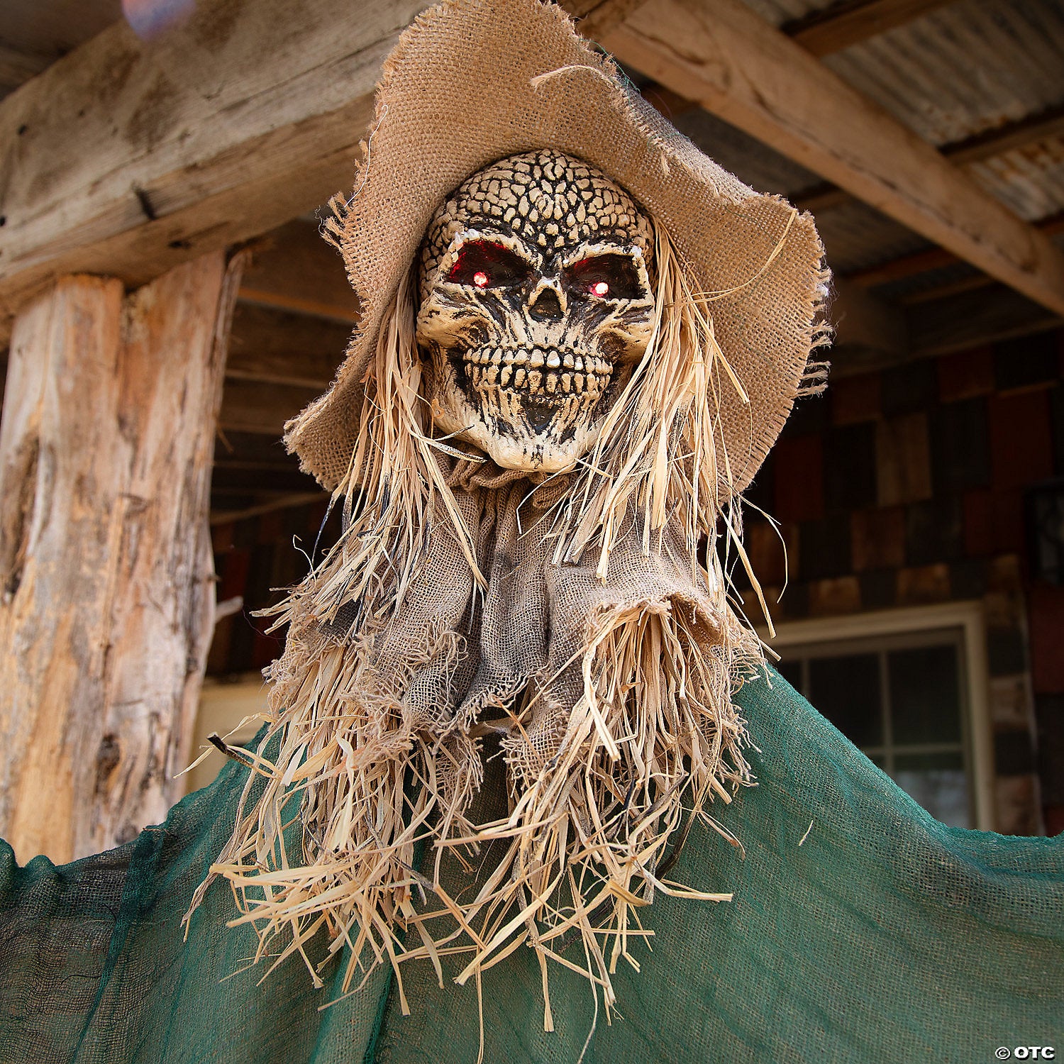 66” Hanging Animated Skeleton Witch Halloween Decoration