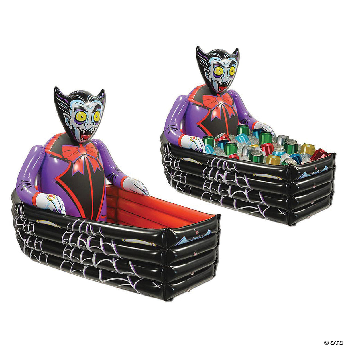 Inflatable Vampire Coffin Cooler – Halloween Party Drink Holder Prop Décor
