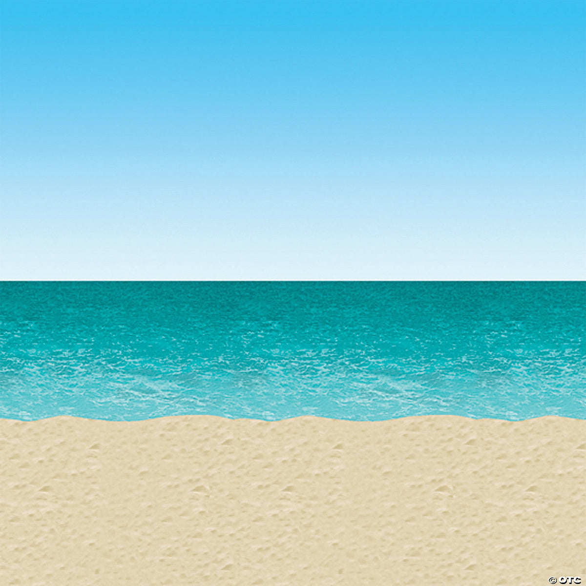 Ocean And Sky Backdrop – Beach Party Decoration Prop Event Photo Backdrop Wall