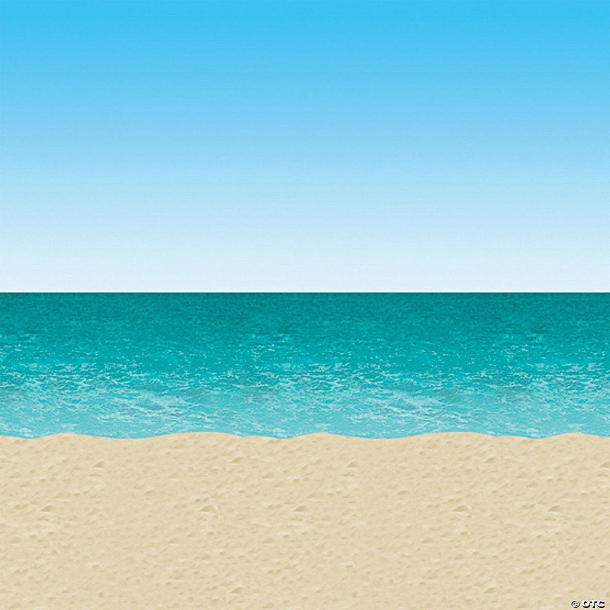 Ocean And Sky Backdrop – Beach Party Decoration Prop Event Photo Backdrop Wall