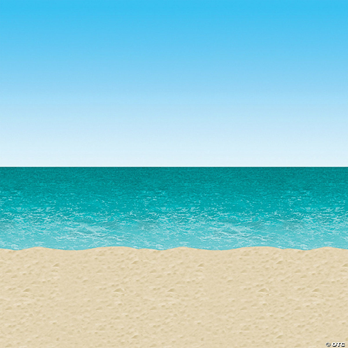 Ocean And Sky Backdrop – Beach Party Decoration Prop Event Photo Backdrop Wall