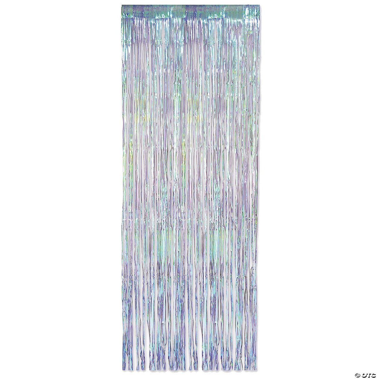 Iridescent Fringe Curtain – Party Backdrop Decoration for Events & Holidays