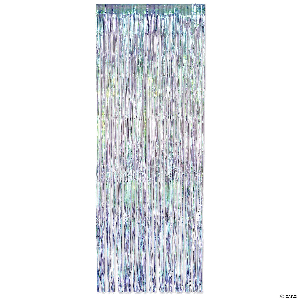 Iridescent Fringe Curtain – Party Backdrop Decoration for Events & Holidays