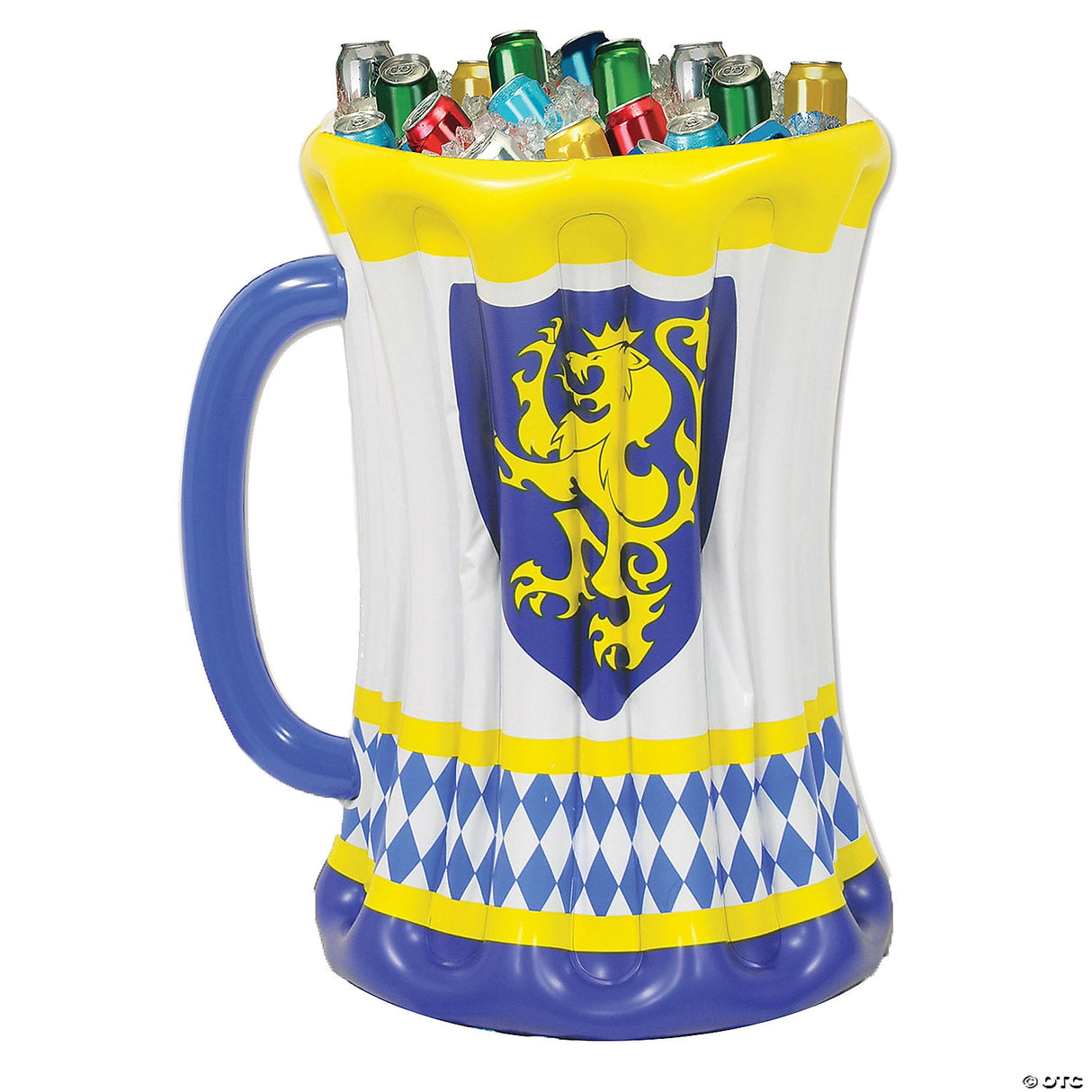 Inflatable Beer Stein Cooler – Oktoberfest Party Decoration Drink Holder
