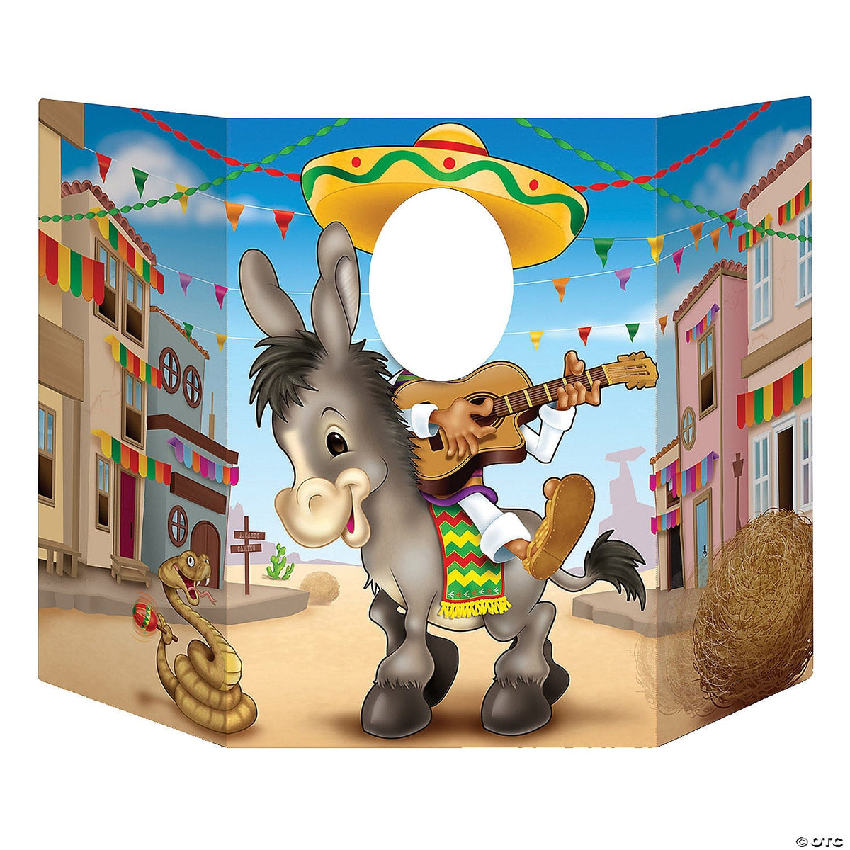 Fiesta Photo Prop – Mexican Party Decoration Prop Cinco de Mayo Event Photo Boot