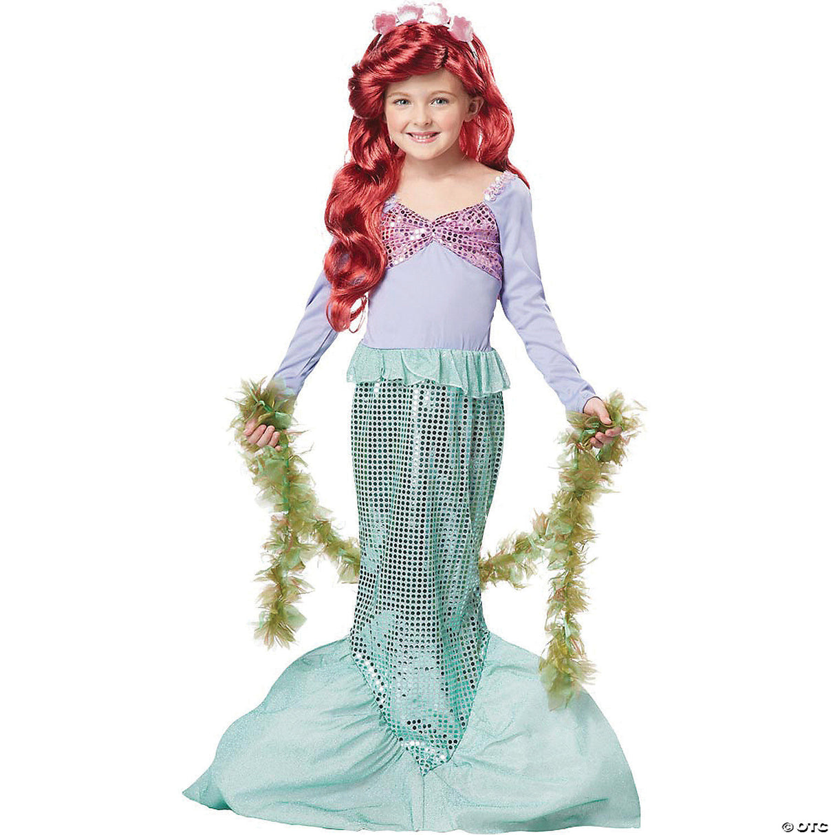 LITTLE MERMAID CHILD SM 6-8 - Kids Halloween Costume Cosplay & Party Outfit