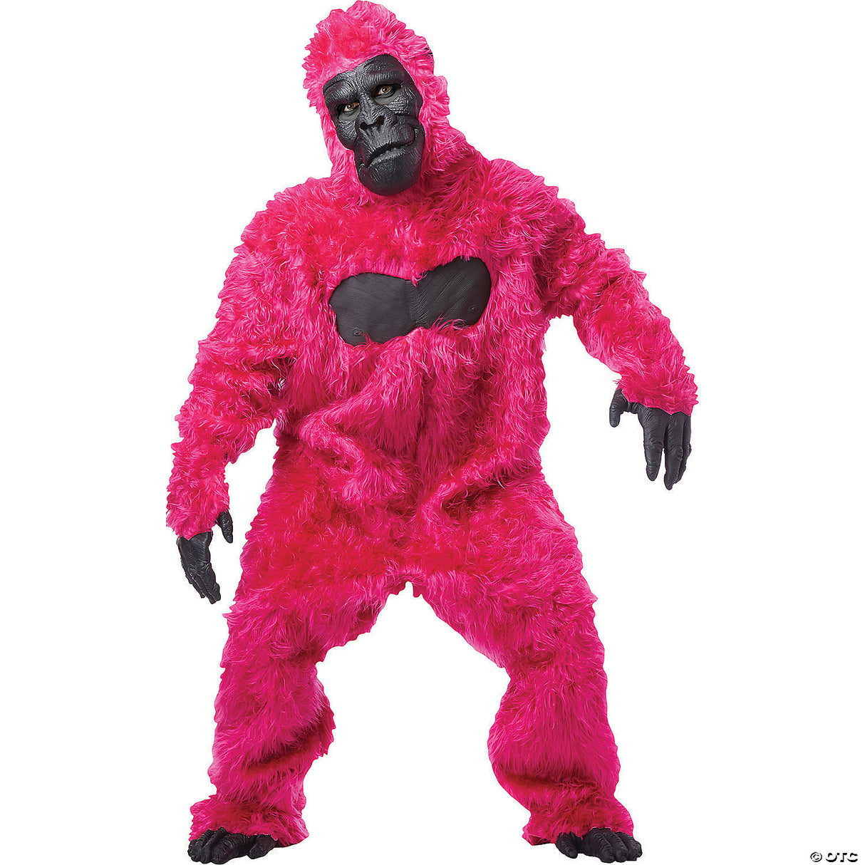 Gorilla Adult Pink Costume – Funny Animal Halloween Outfit Party Cosplay Dress