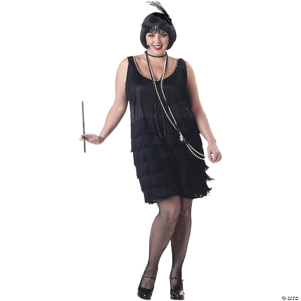 Flapper Fash Women Plus - Halloween Costume Accessory Party Dress Up