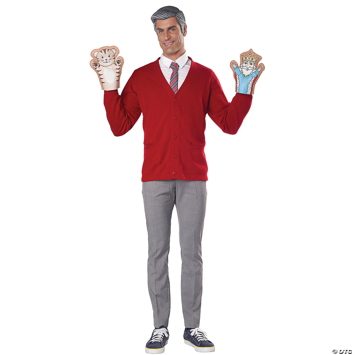 Adults Be My Neighbor Costume Kit – Funny Halloween Cosplay Party Outfit Acce