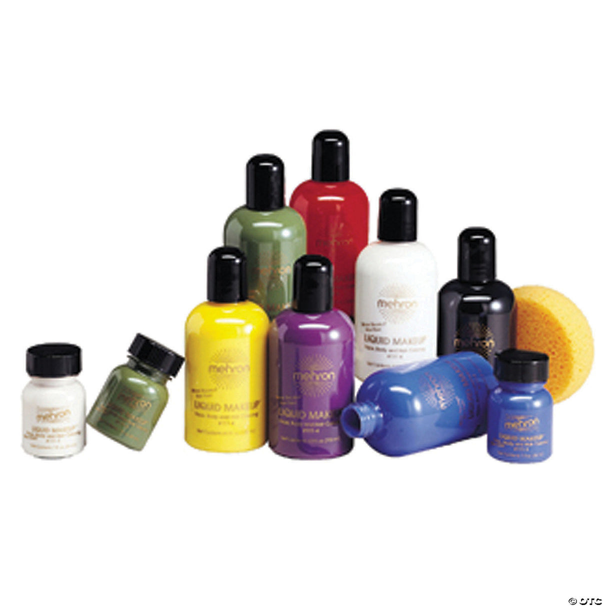 MEHRON LIQUID MAKEUP GREEN 4.5 OZ