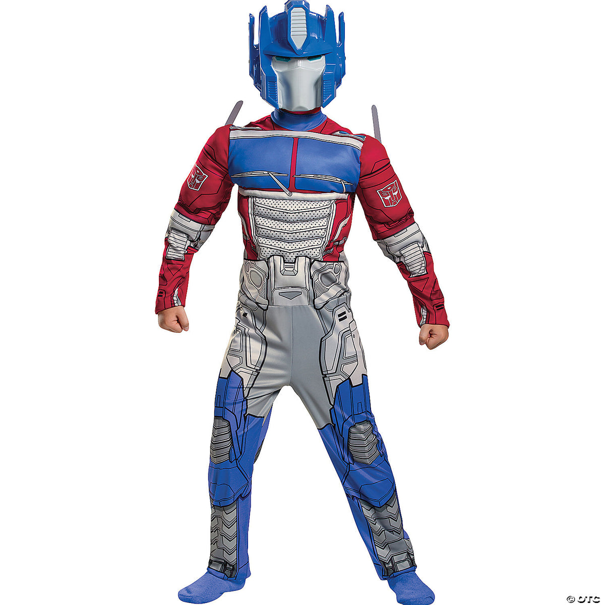 Boy's Optimus EG Muscle Costume - Halloween Costume Outfit Dress Up Party