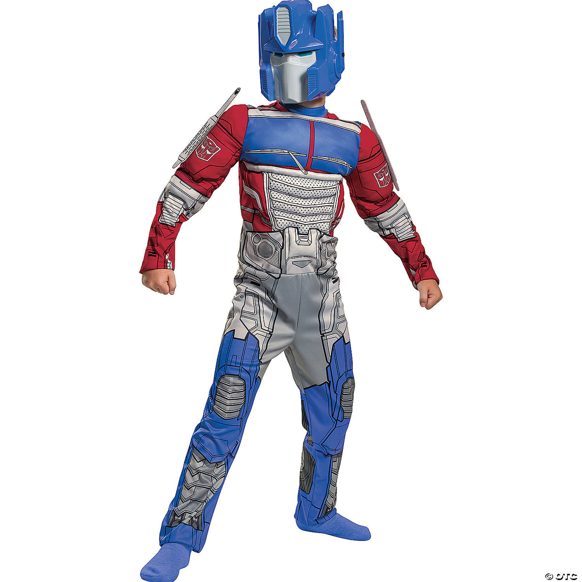 Boy's Optimus EG Muscle Costume - Halloween Costume Outfit Dress Up Party
