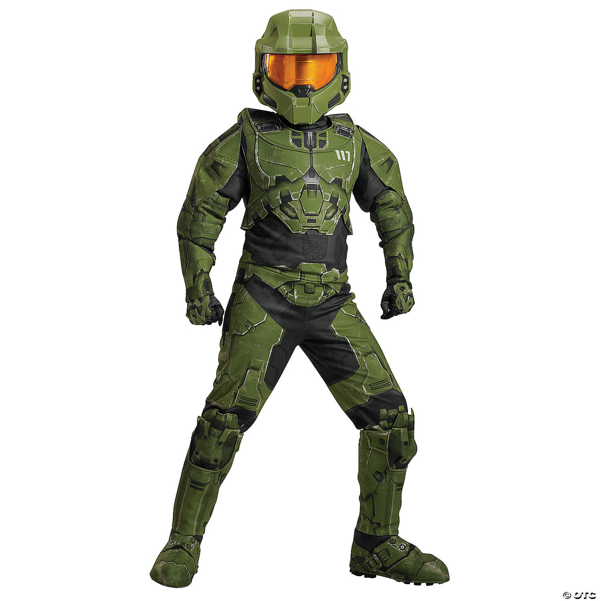 MASTER CHIEF INFINITE CHLD 7-8 - Kids Halloween Costume Cosplay & Party Outfit