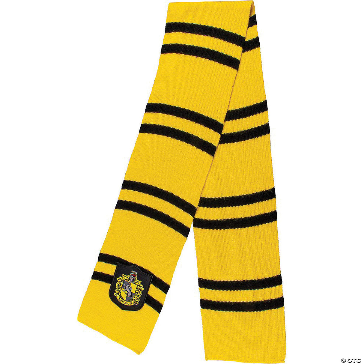 Adult Harry Potter Hufflepuff Scarf Wizard Hogwarts Halloween Costume Accessory