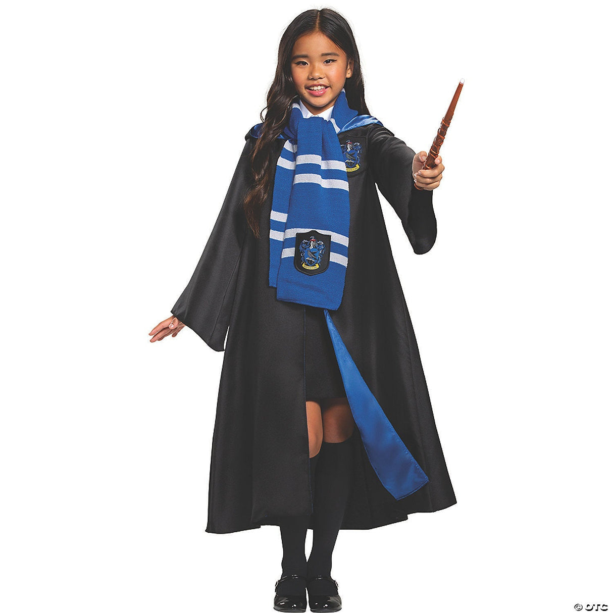 Adult Harry Potter Ravenclaw Scarf – Wizard Hogwarts Halloween Costume Accessory