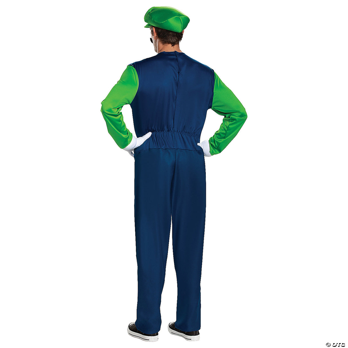 Luigi Deluxe Adult Costume M 38-40 – Super Mario Bros Halloween Party Cosplay