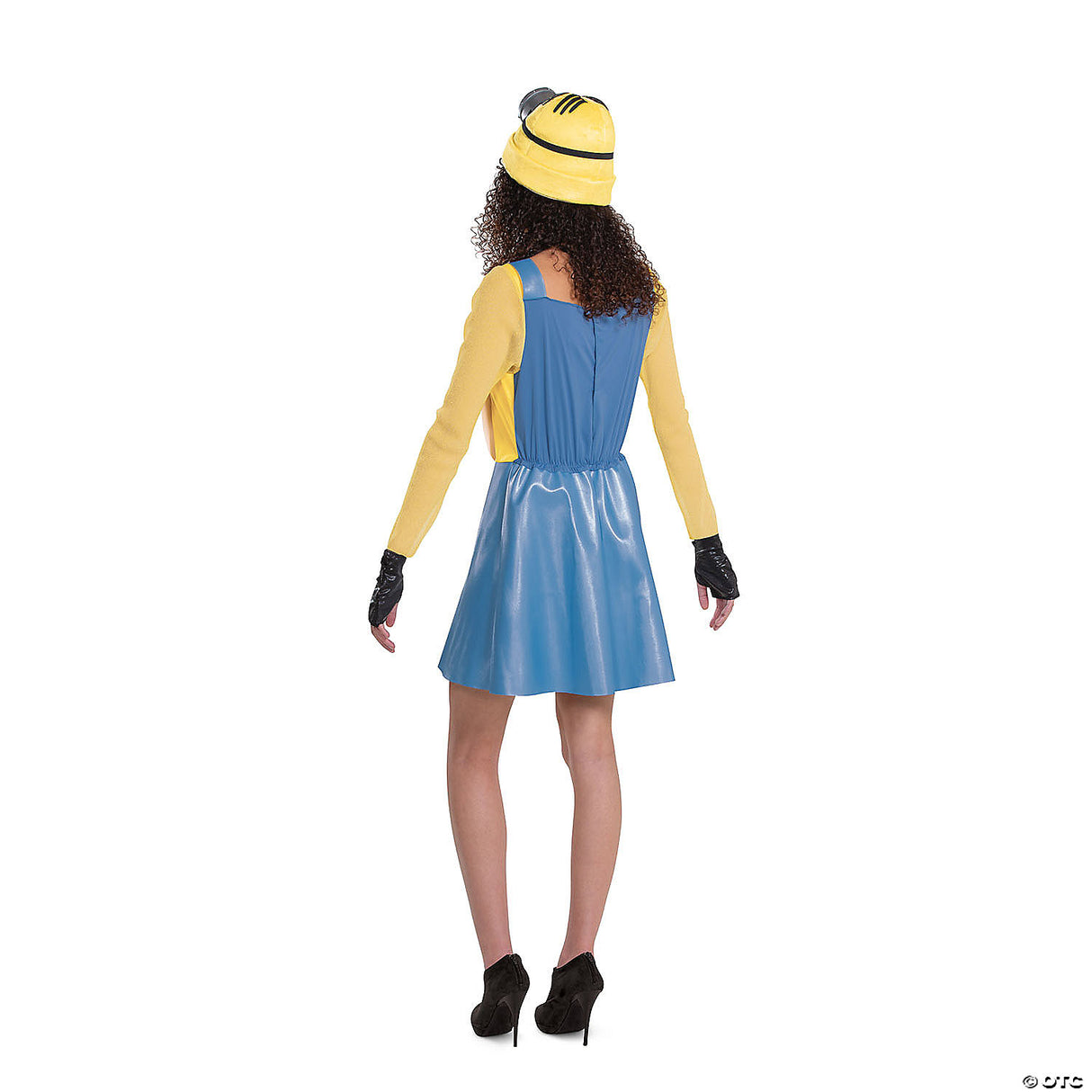 Women’s Deluxe Minions™ Stuart Costume – Large 12-14 Halloween Outfit