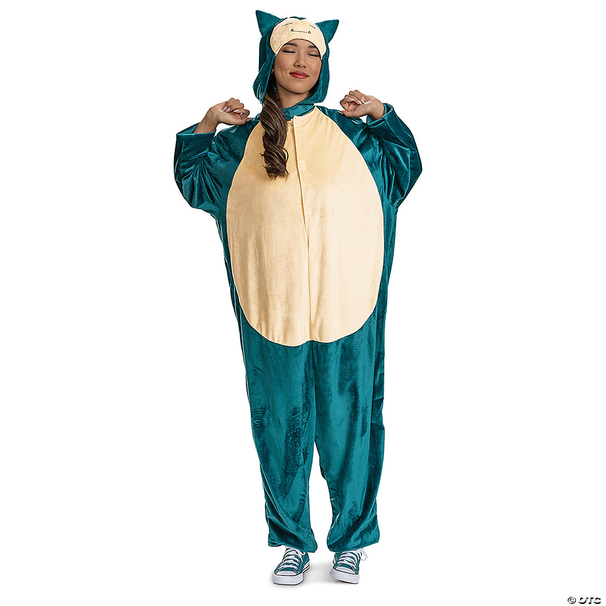 Adult Classic Pokémon® Snorlax Costume XS/Small 30-36 – Funny Halloween Cosplay