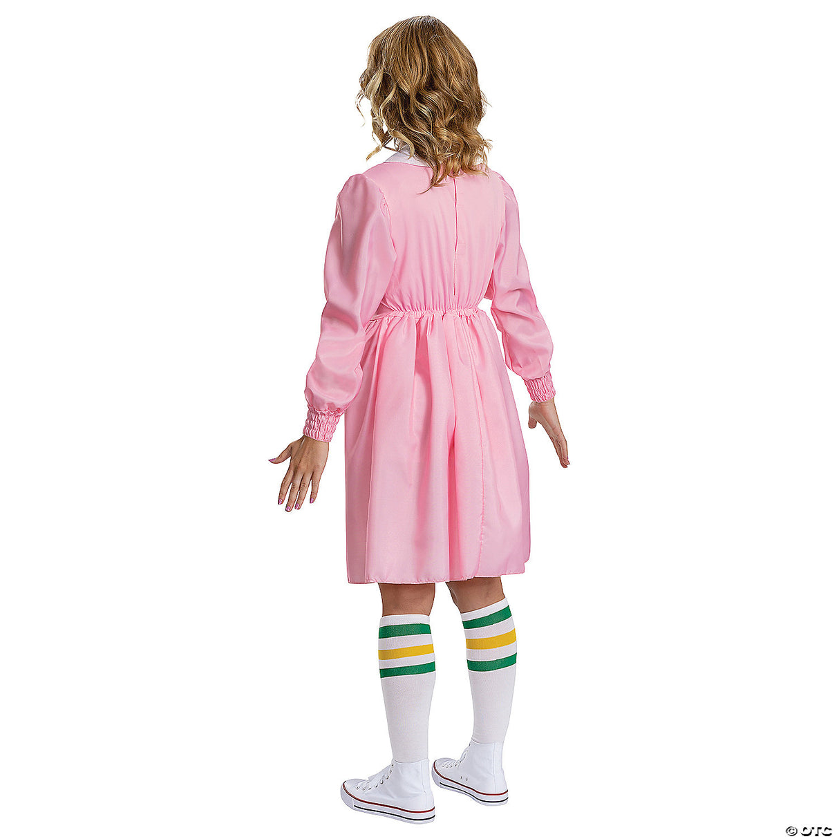 Adult Eleven Pink Dress Deluxe Costume – Stranger Things Netflix Halloween S 4-6