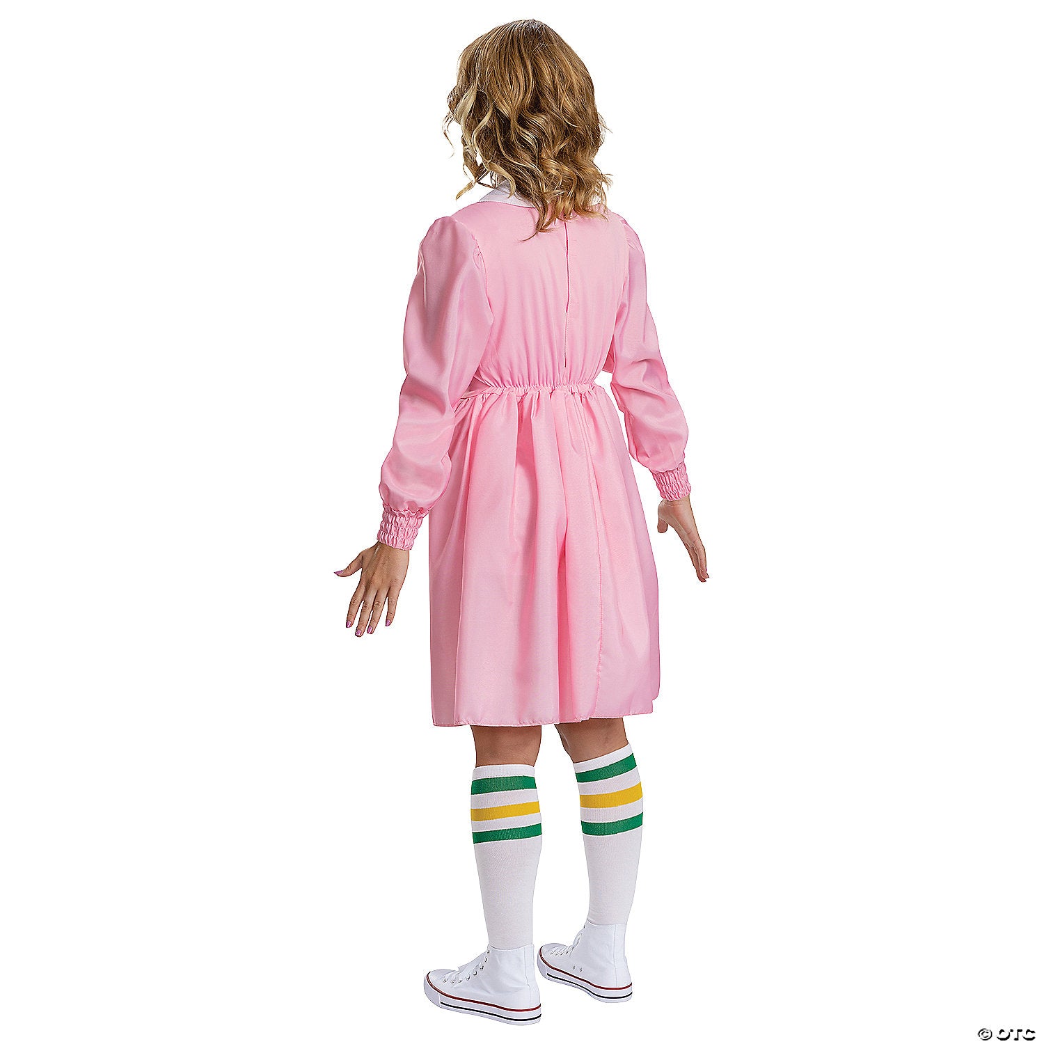 Adult Eleven Pink Dress Deluxe Costume – Stranger Things Netflix Halloween S 4-6