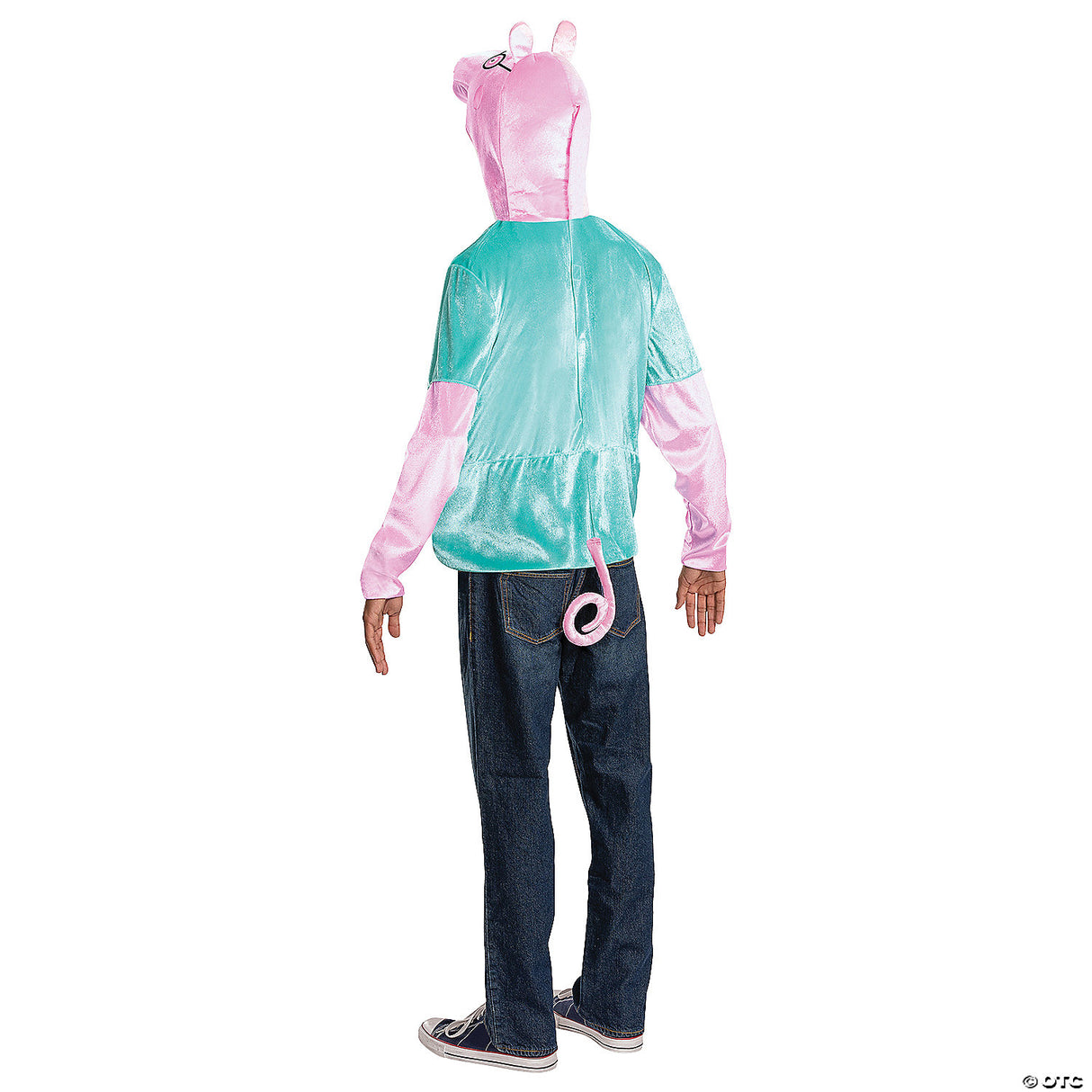 Adults Deluxe Peppa Pig Daddy Pig Costume – Large/XL – Funny Cartoon Cosplay