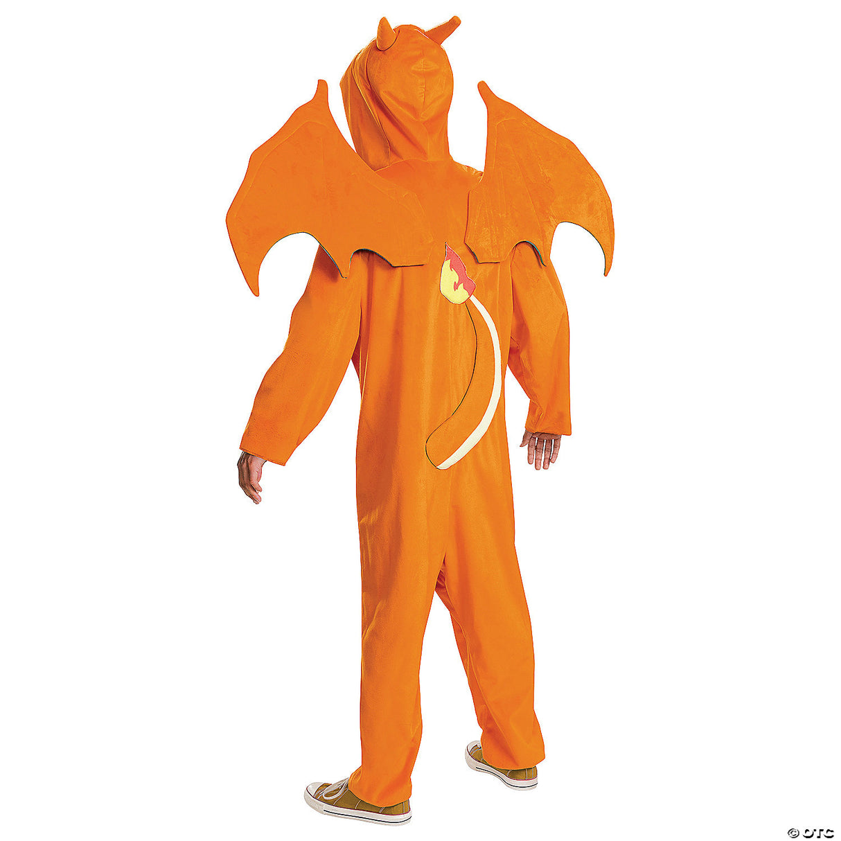 Adult Charizard Deluxe Costume – Pokémon Anime Cosplay Halloween Outfit M 38-40