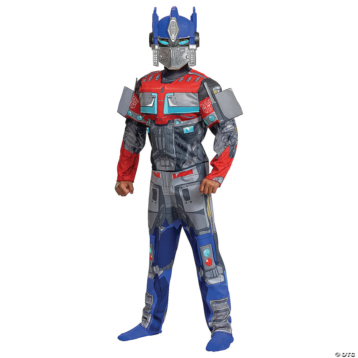 Toddler Classic Muscle Transformers Optimus Prime T7 Costume - Medium