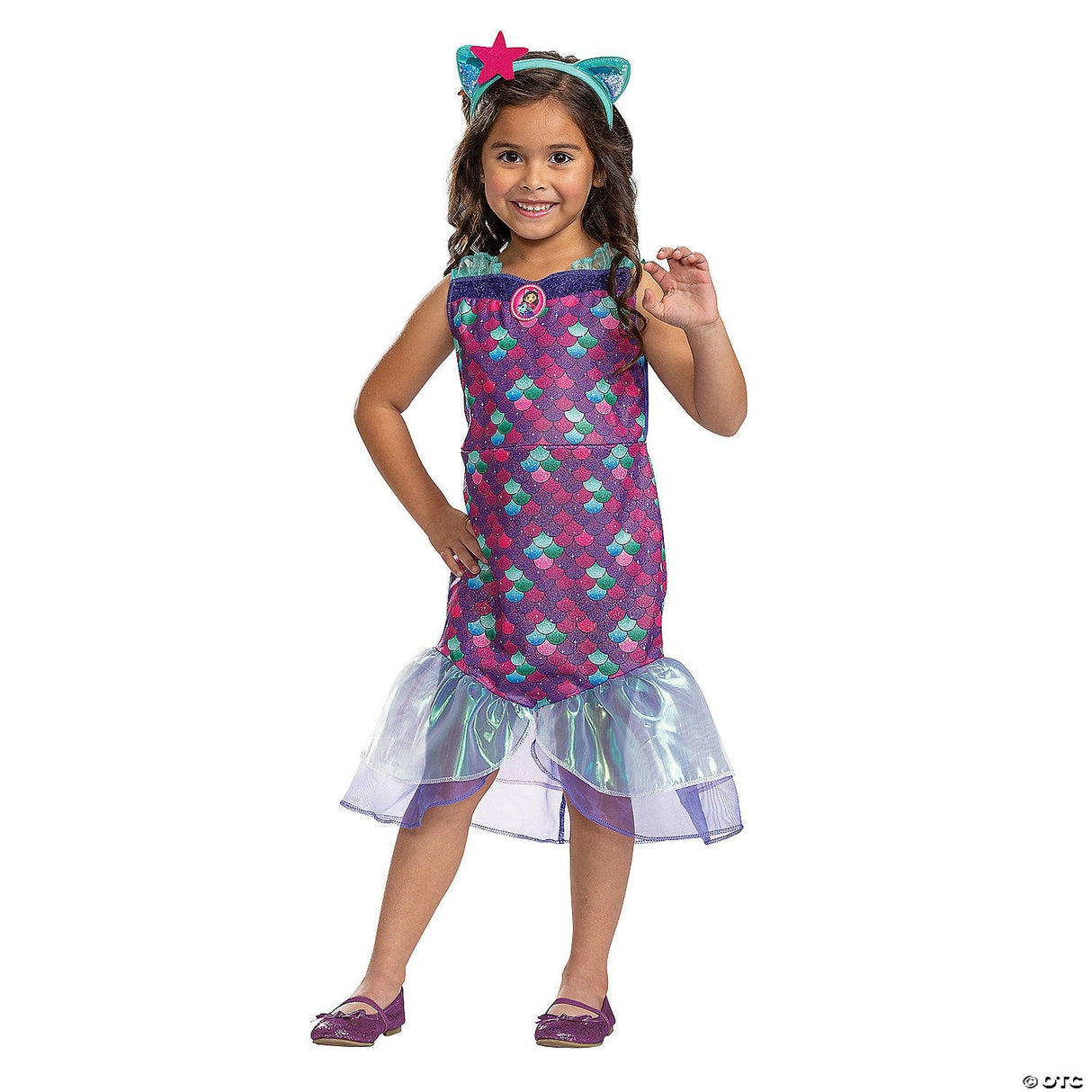 MERCAT CLASSIC TODDLER M 3T-4T - Toddler Halloween Costume Cosplay Dress Up