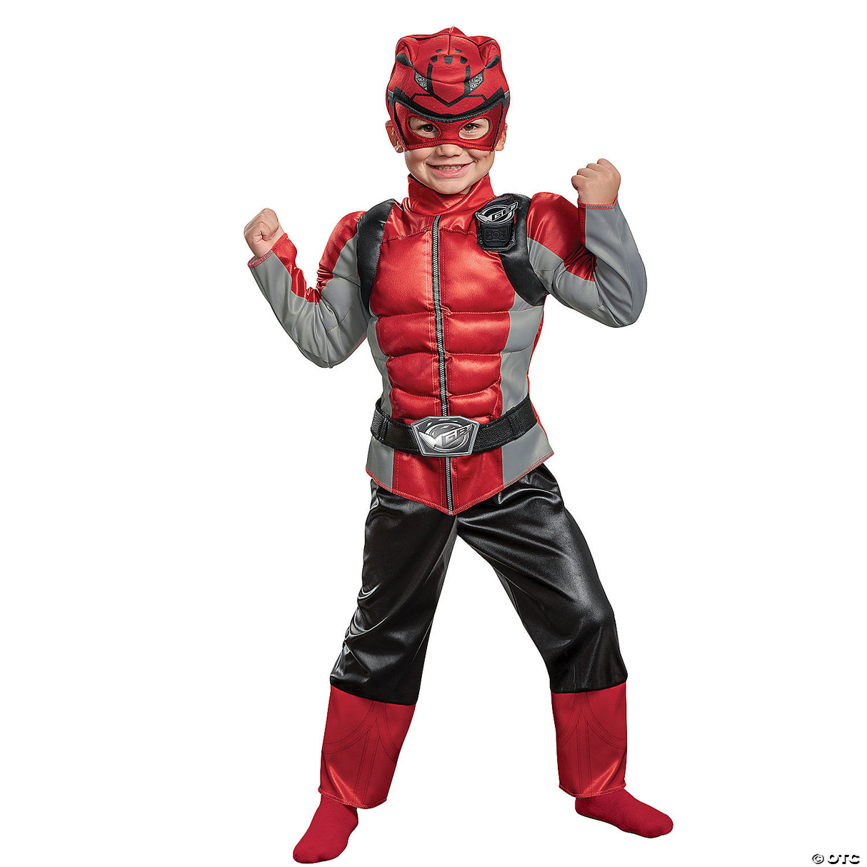 TODDLER RED RANGER BEAST MORPHER COSTUME - Toddler Halloween Costume Cosplay Dre