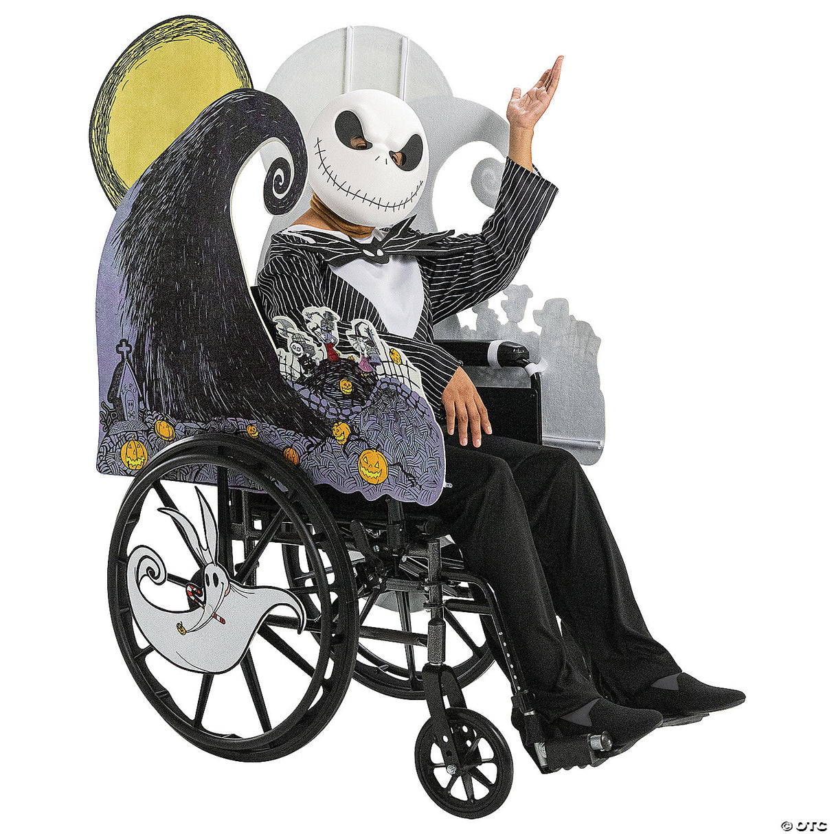 Jack Adaptive Adult Costume M 38-40 –Nightmare Before Christmas Halloween Outfit