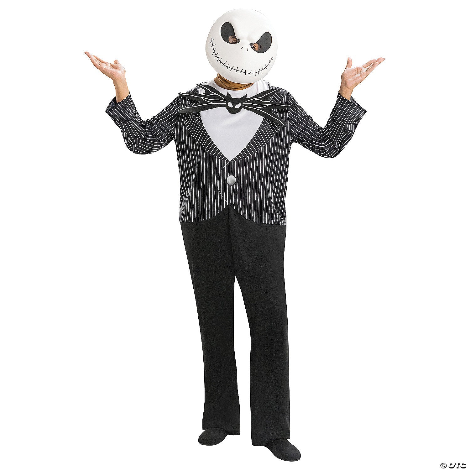Jack Adaptive Adult Costume M 38-40 –Nightmare Before Christmas Halloween Outfit