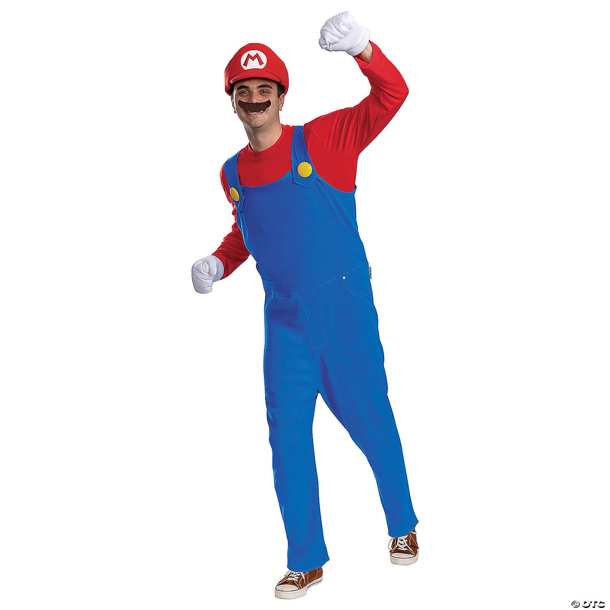Adult Elevated Super Mario Bros™ Mario Costume XS/Small 30-36 – Halloween Outfit