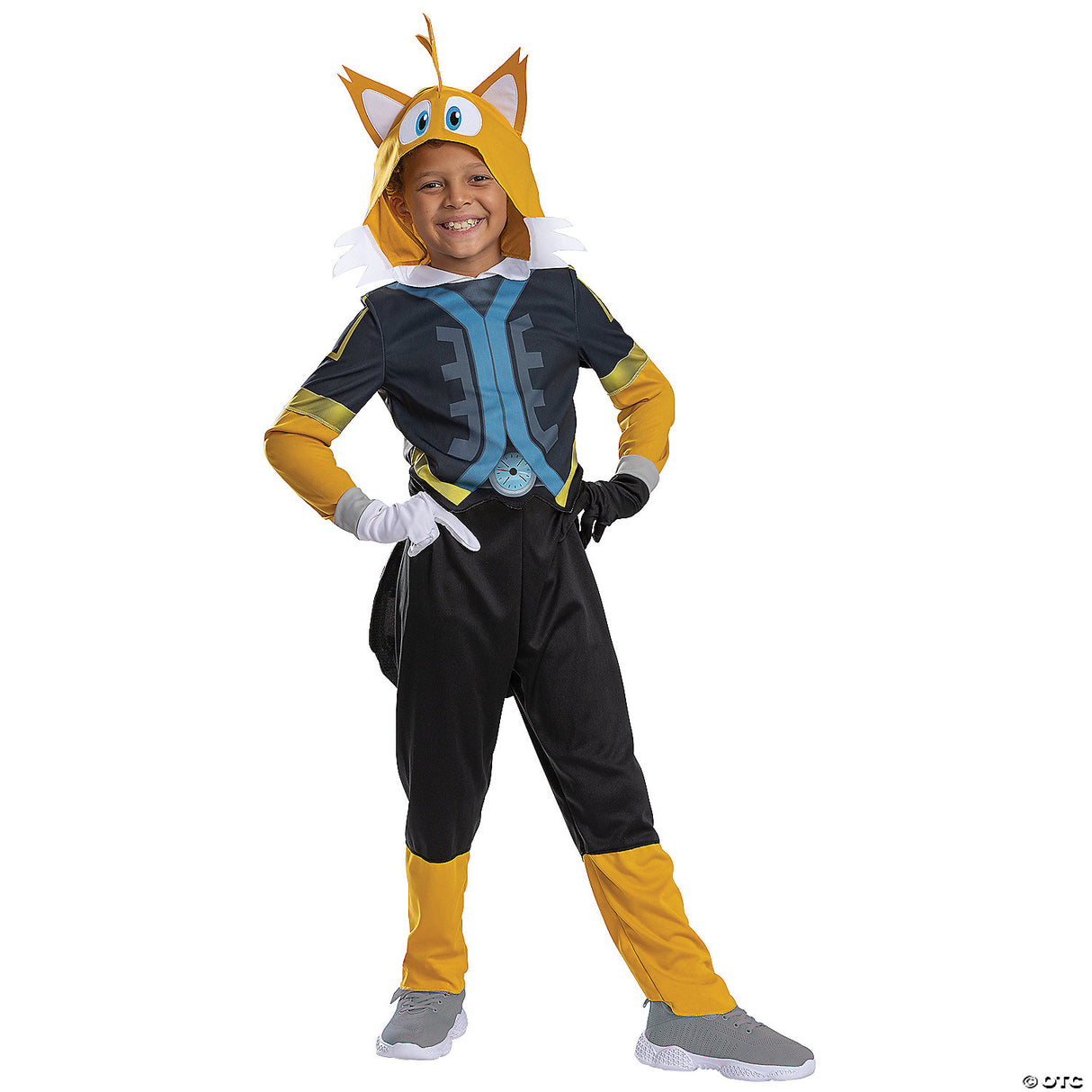 Kids Sonic Prime Tails Costume - Small Kids Halloween Costume Dress Up Party