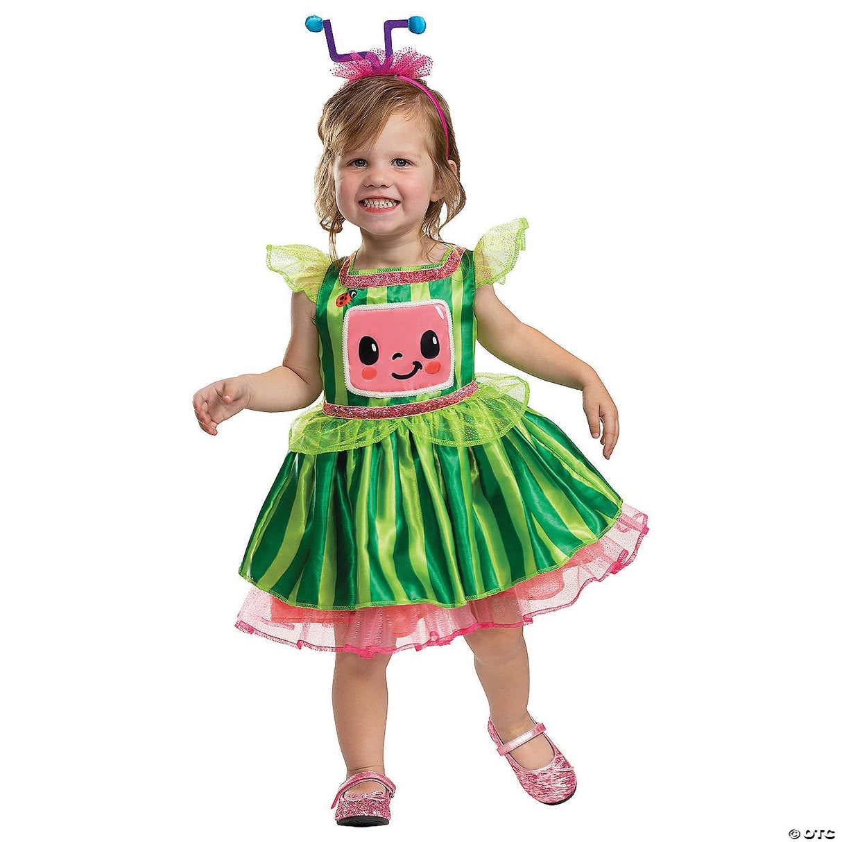 COCOMELON DRESS DELUXE TODDLER S 2T - Toddler Halloween Costume Cosplay Dress