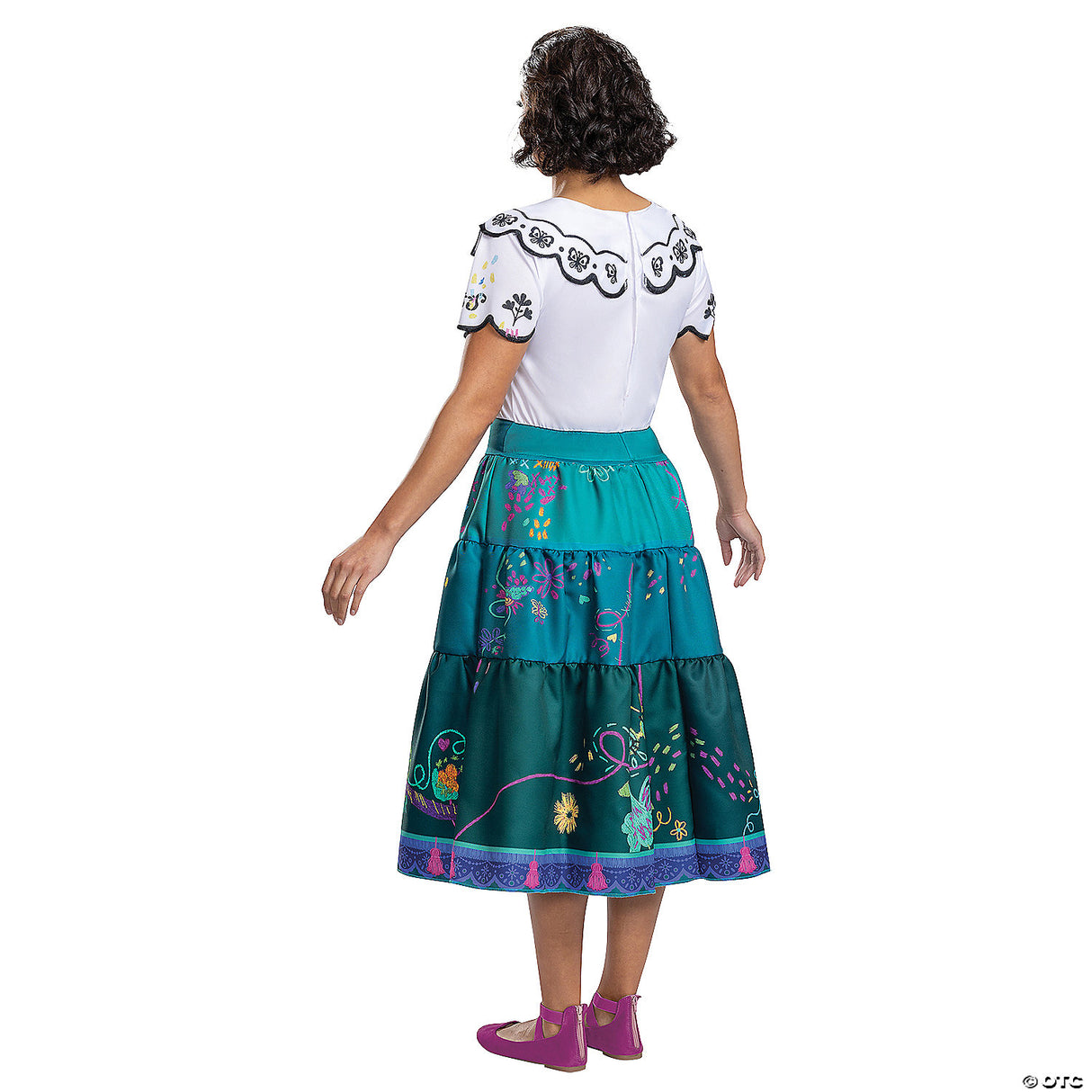 Women’s Mirabel Madrigal Deluxe Costume – Disney Encanto Dress S 4-6