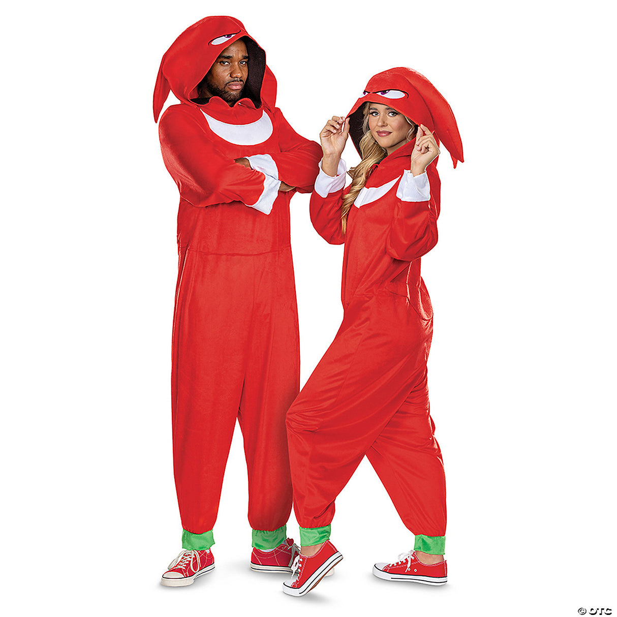 Sonic Knuckle Adlt S-m - Halloween Costume Outfit Cosplay Party Dress Up