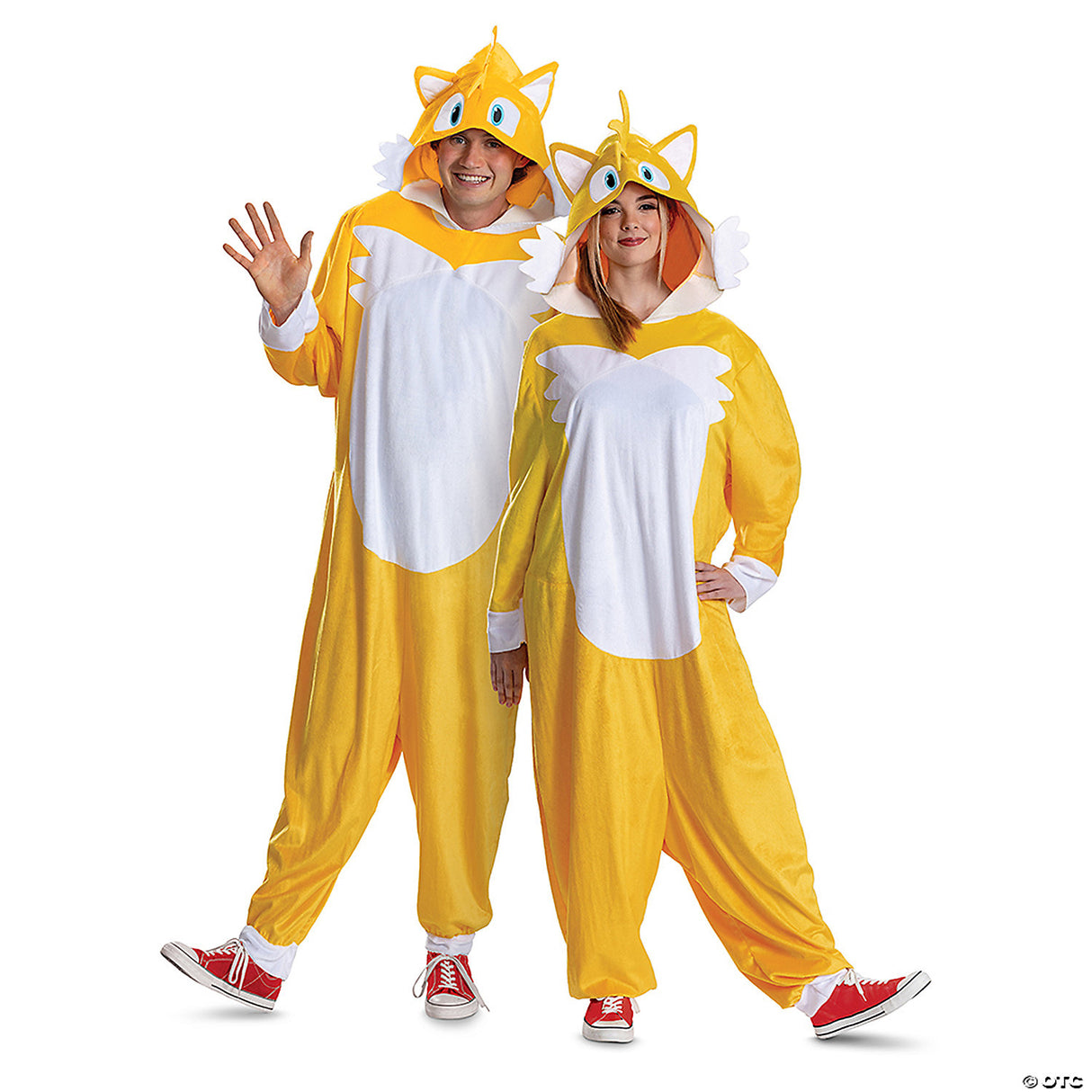 Sonic Tails Adlt L-xl - Halloween Costume Outfit Cosplay Party Dress Up
