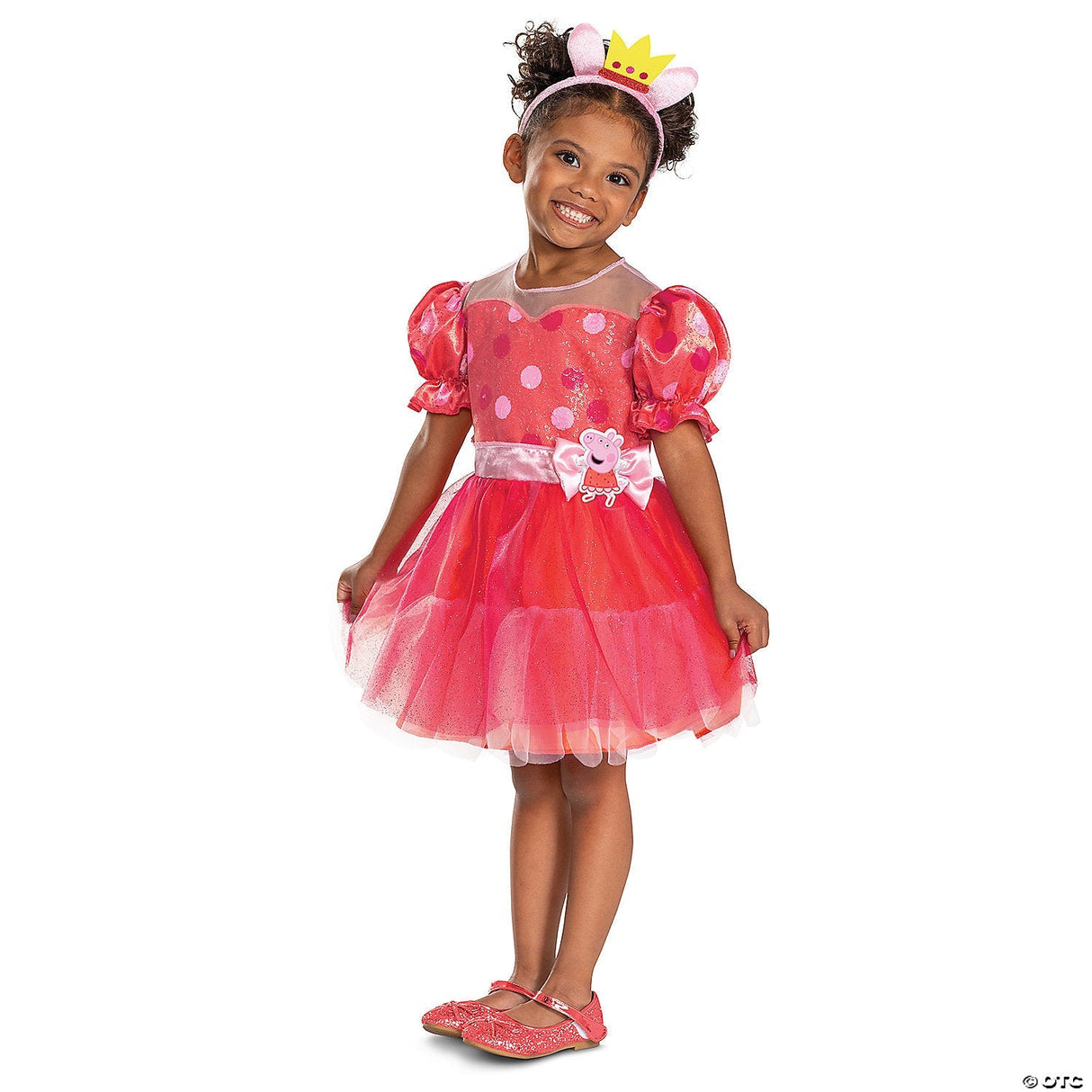 Toddler Peppa Pig™ 20th Anniversary Peppa Pig Dress Costume - Small 2t - Toddler