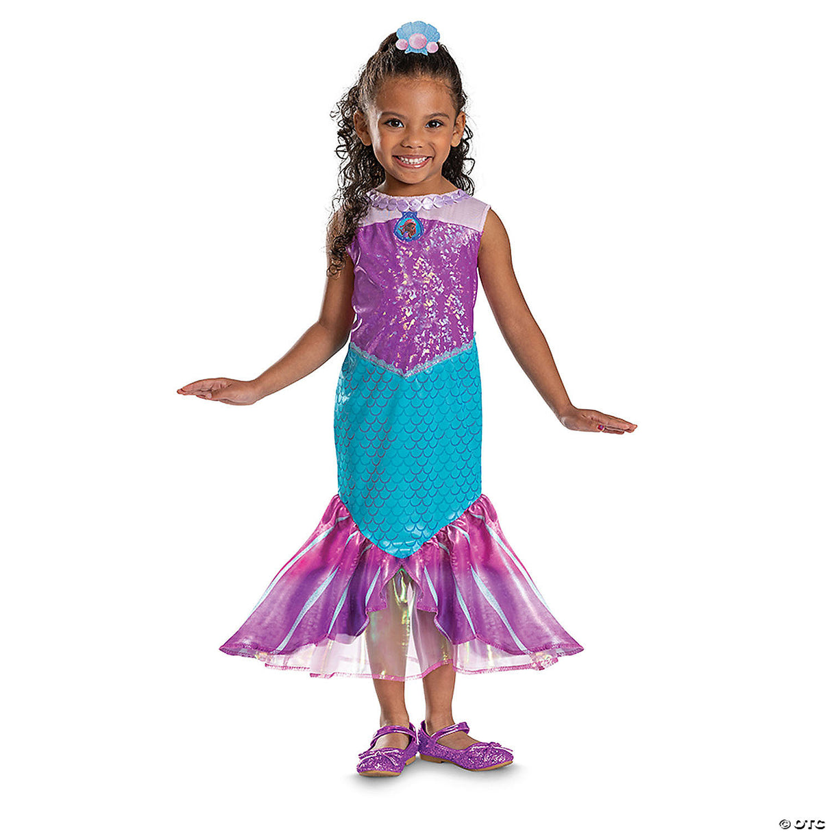 Toddler Classic Disney Junior Ariel™ Ariel Costume - 4-6 - Toddler Halloween Cos