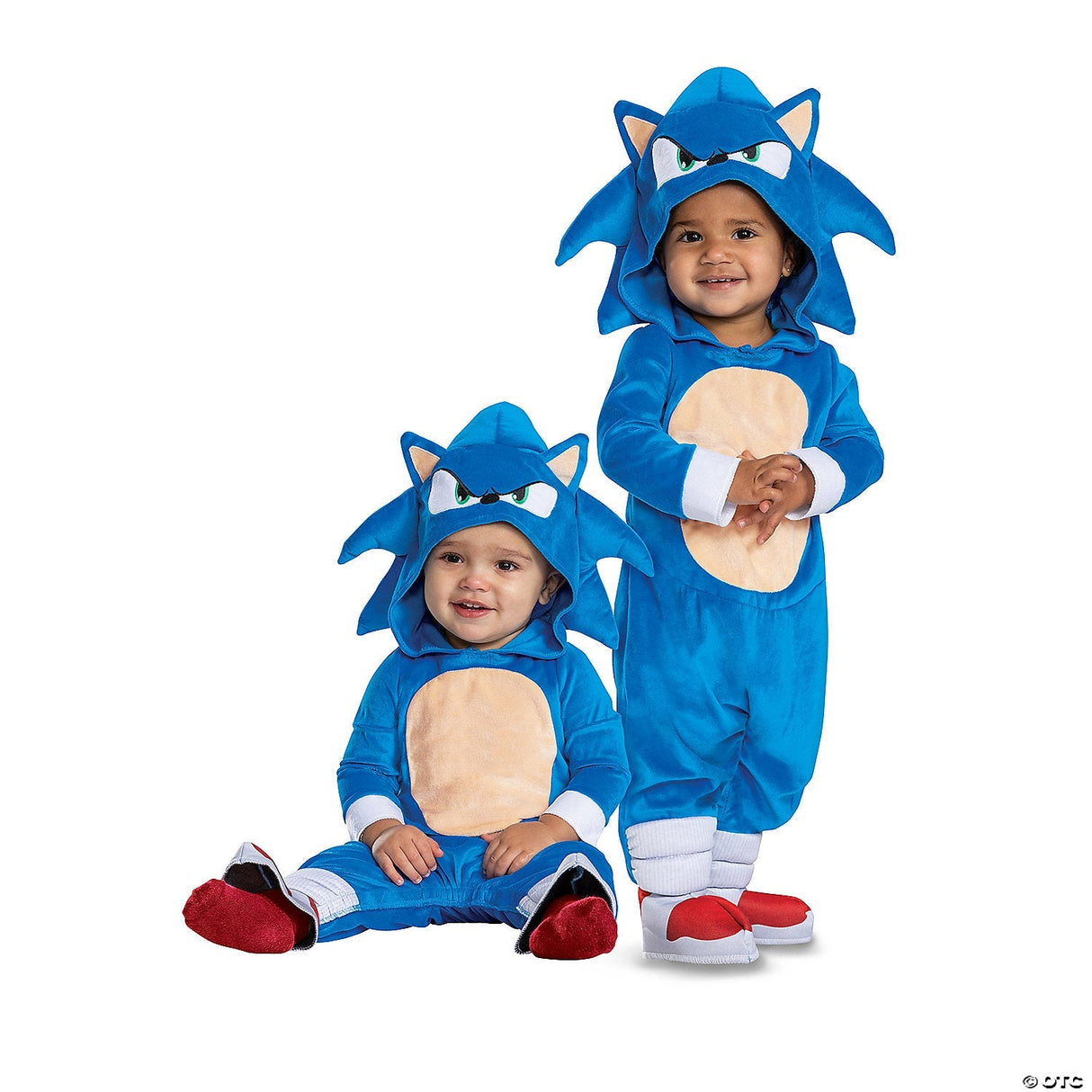 Sonic Knuckles Posh Toddler 2t - Toddler Halloween Costume Cosplay Dress Up
