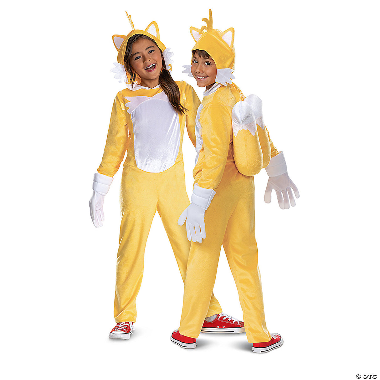 Sonic Tails Dlx 7-8 - Halloween Costume Outfit Cosplay Party Dress Up