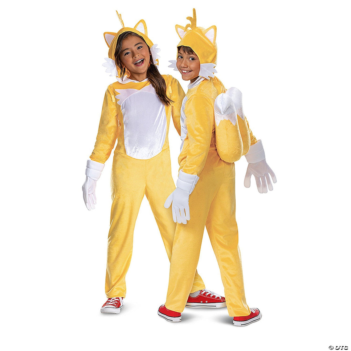 Sonic Tails Dlx 7-8 - Halloween Costume Outfit Cosplay Party Dress Up