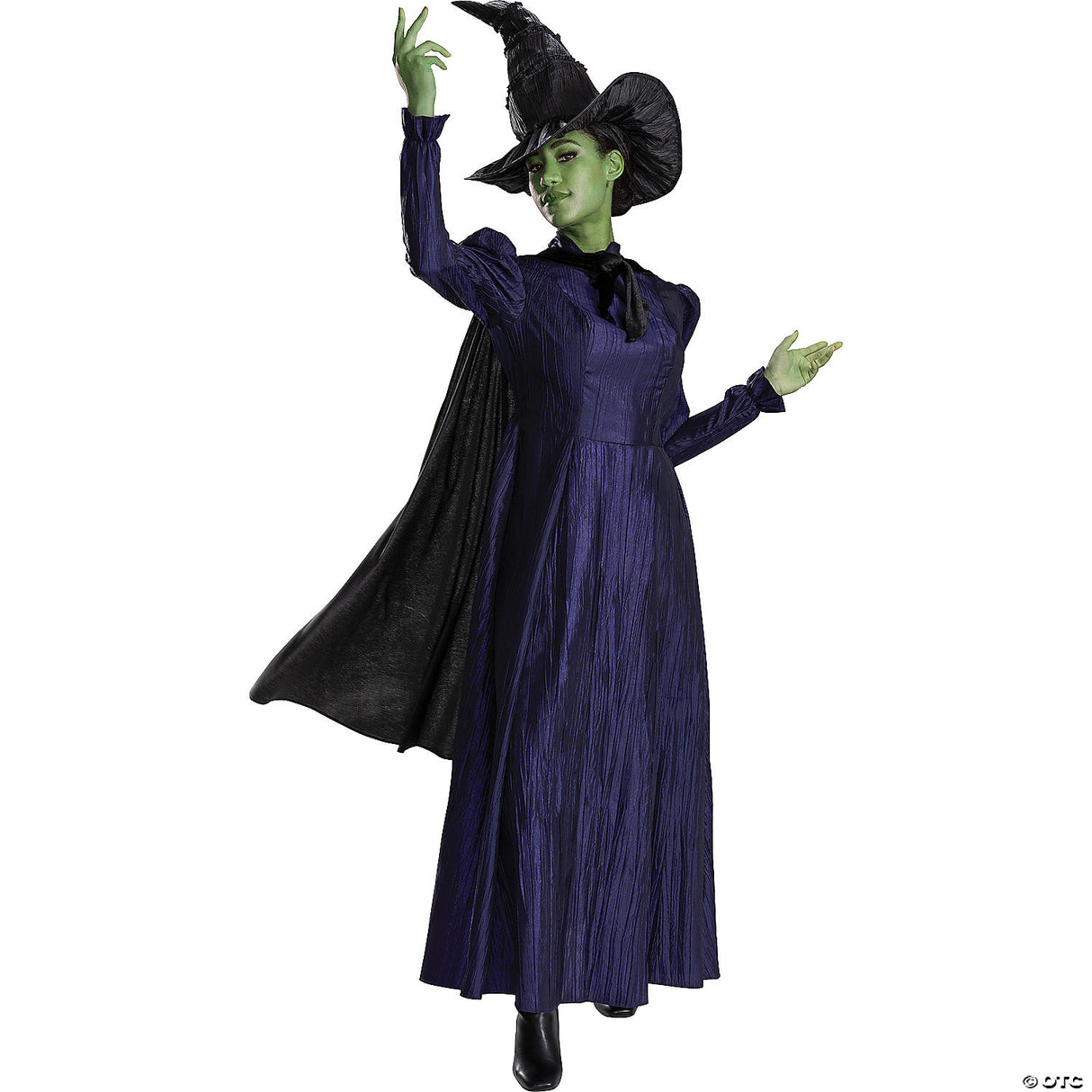 Women’s Deluxe Wicked Elphaba Costume – Broadway Witch Outfit Medium 8-10